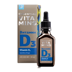 Витамин D3 — Essential Vitamins
